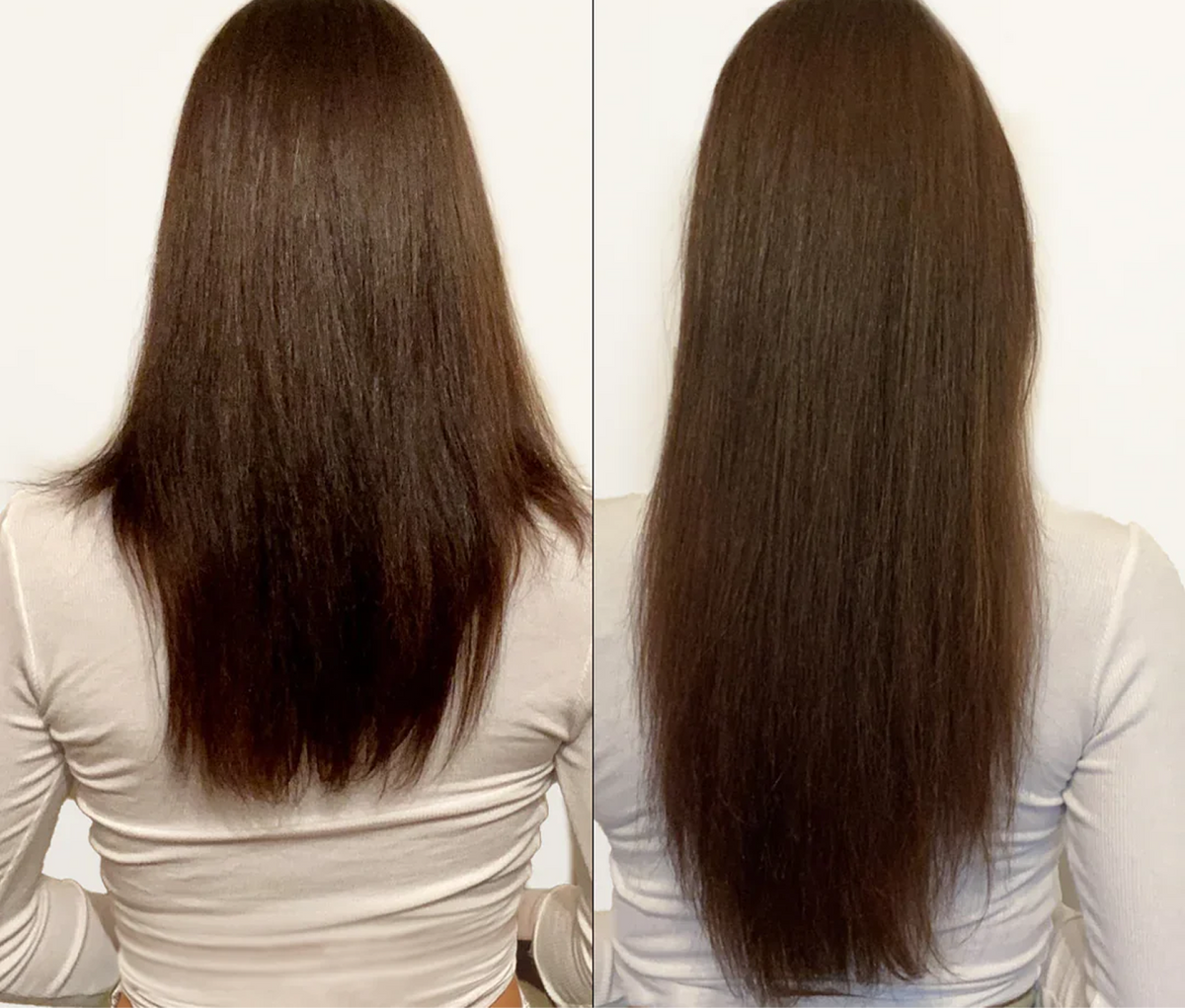 Mes cheveux s'étaient affinés, plus aucun volume